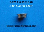DENTAL BEARING FOR MIDWEST TRADITION LEVEL FRONT, TRADITION PUSH BUTTON REAR & FRONT/ QUIET AIR FRONT.